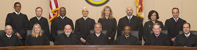 Maryland Court of Special Appeals Judges by Name